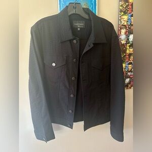 Club Monaco Slim Fit Seersucker Jacket sz. M